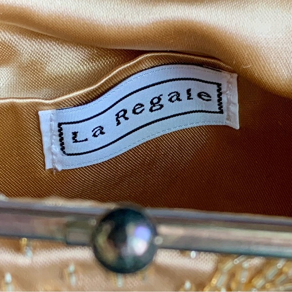 La Regale beaded clutch bag purse - Picture 9 of 11